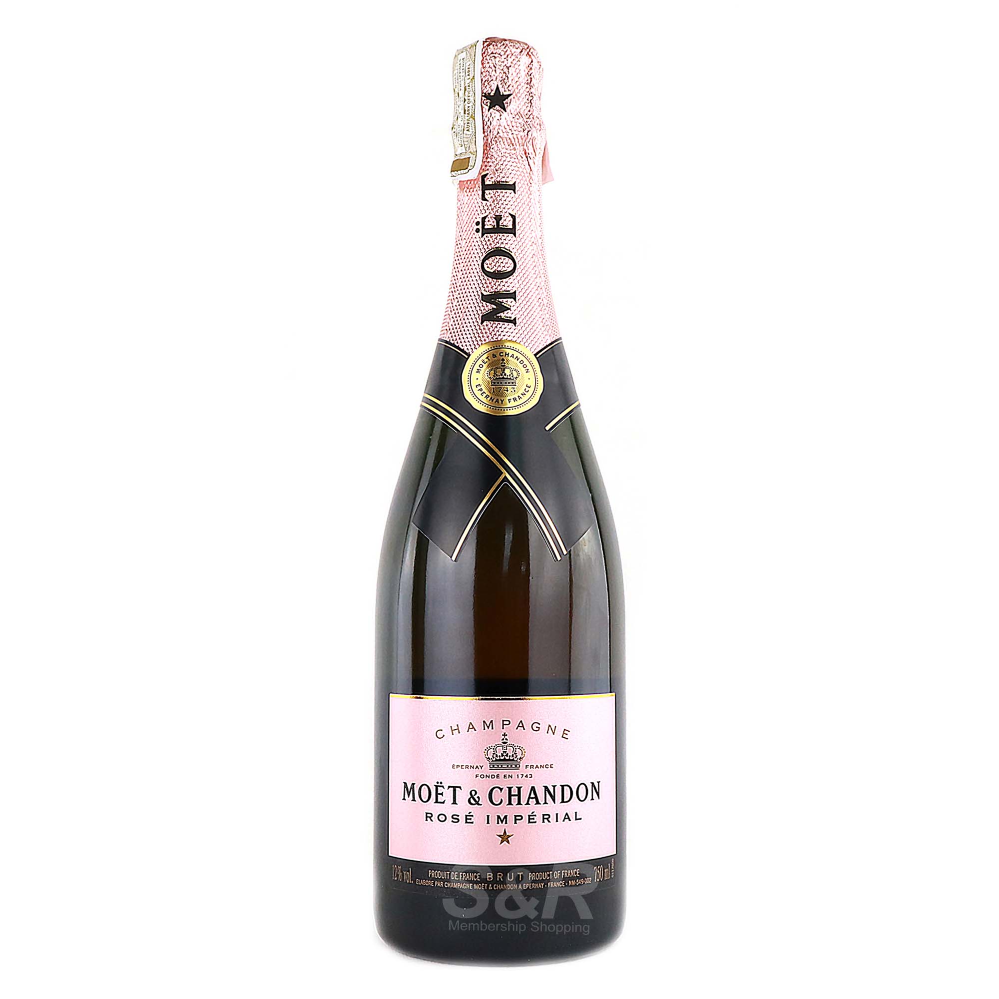 Moet & Chandon Champagne Rose Imperial Brut 750mL